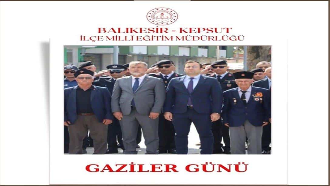 19 EYLÜL GAZİLER GÜNÜ KUTLAMA PROGRAMI