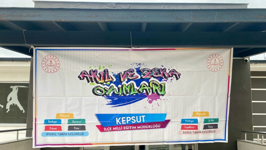 TÜRKİYE AKIL ve ZEKA OYUNLARI TURNUVASI   İLÇE FİNALİ GERÇEKLEŞTİRİLDİ